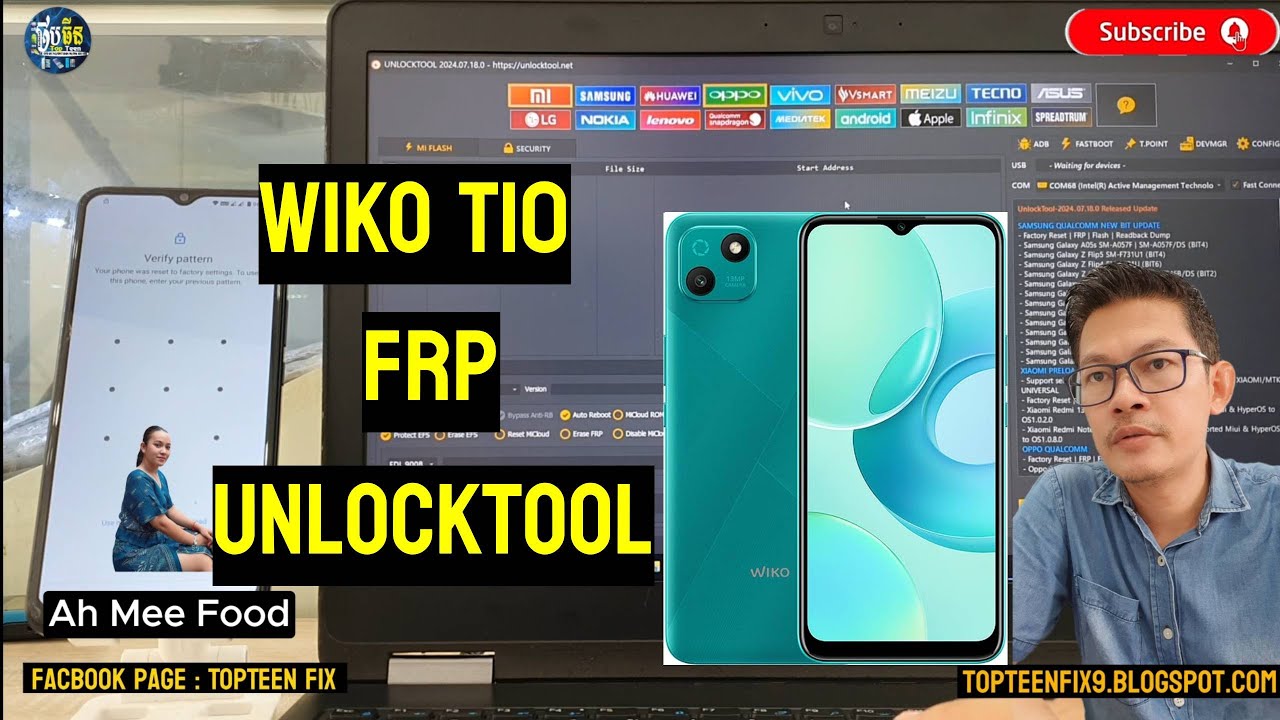 Wiko T10 frp Unlocktool @ahmeowaily