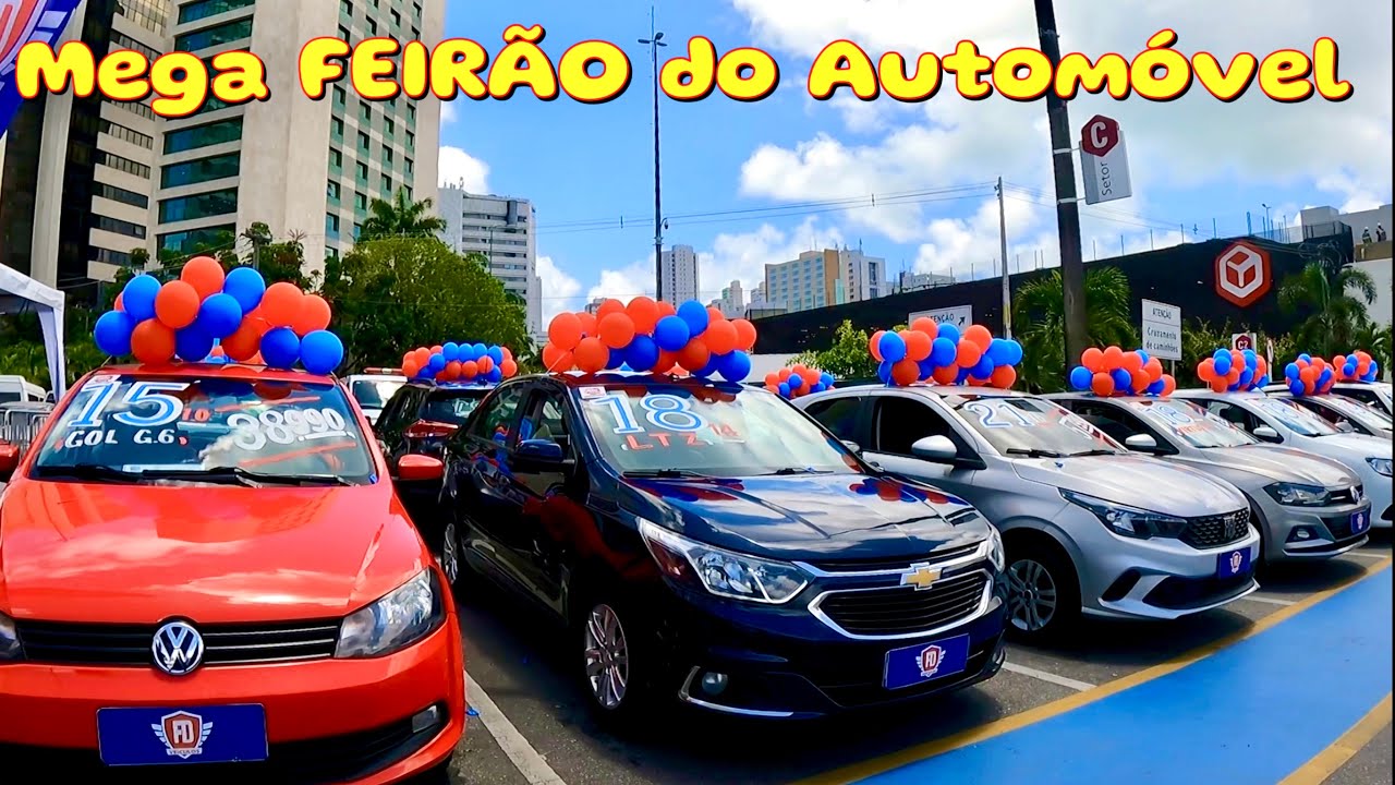 MEGA FEIRÃO DO AUTOMÓVEL NO SHOPPING RECIFE,👉VEJA OS PREÇOS 👉🚙