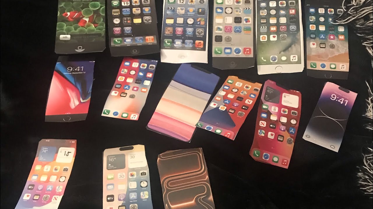 ALL 17 IPHONES ALL INCOMING CALLS!!