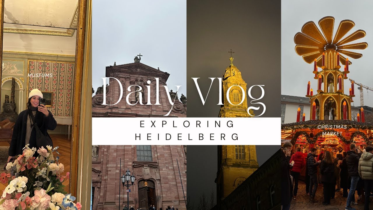 A Quiet Day in Heidelberg | Museums, Christmas Markets & the Castle