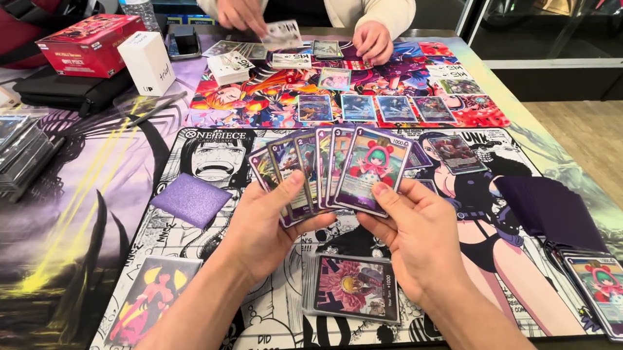 Purple Doflamingo vs Purple/Yellow Rosinante (OP14) | One Piece TCG Locals Round 1