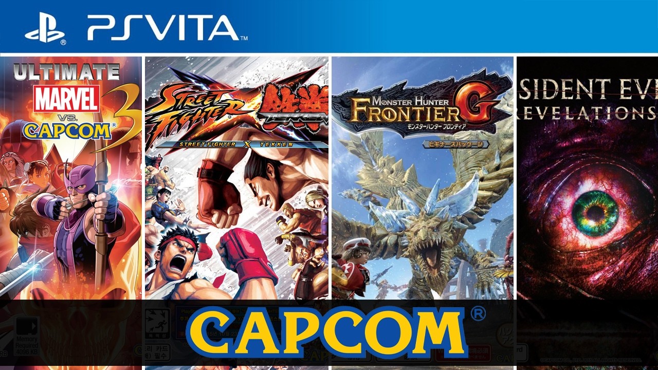 Capcom Games for PS Vita