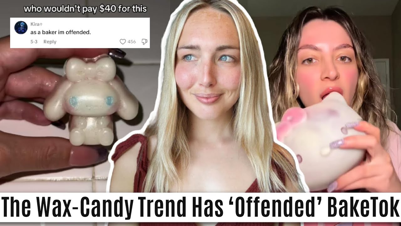 The CakeTok Community Are Enraged By Homemade Wax-Candy