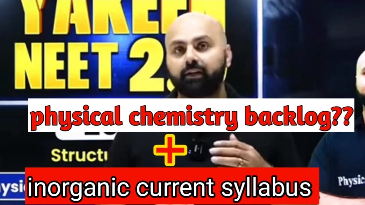 Physical chemistry backlog kaise complete kre#sudhansusir #physicalchemistry #backlogs 
