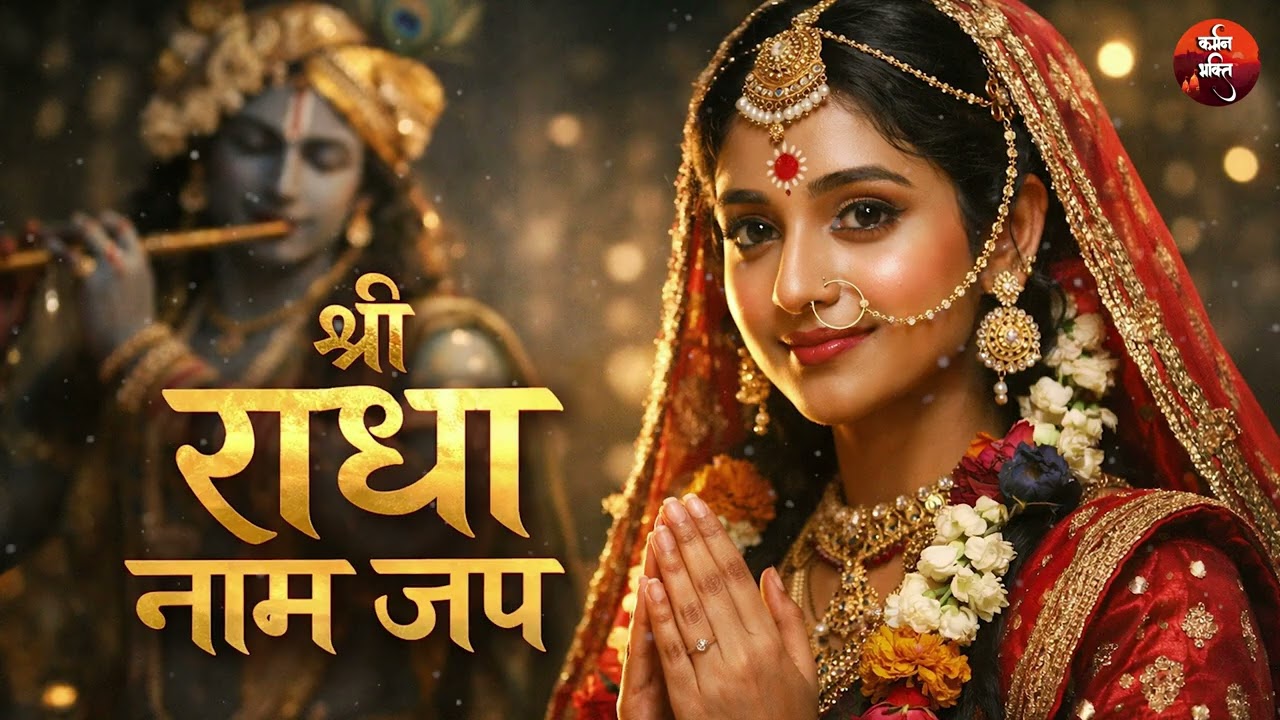 🙏 Shri Radha Naam Jap | राधा नाम जप | Names of Shri Radha Jap | Radha Rani Naam Jap