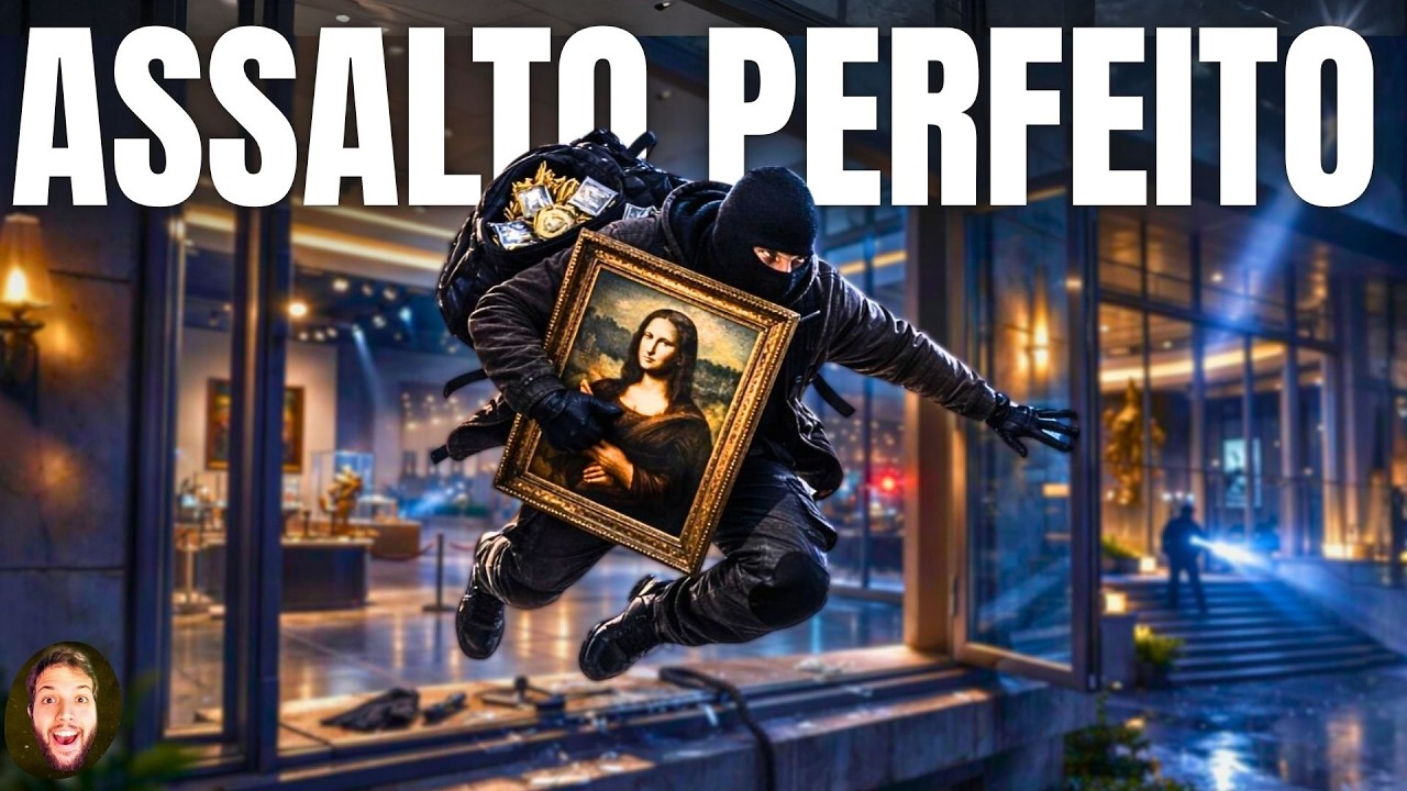 Invadi e roubei um museu sem NINGUÉM perceber