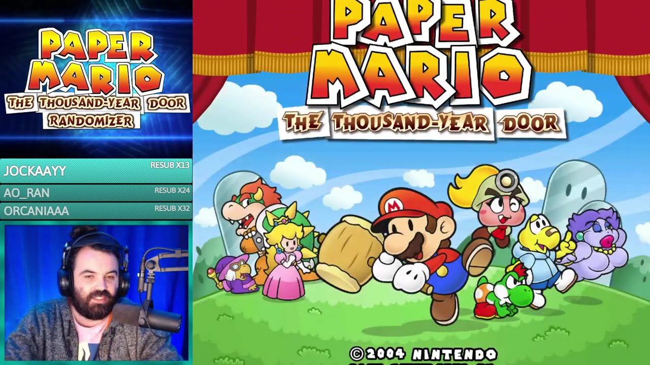 Paper Mario : La Porte Millénaire Randomizer / Commentary Hell Cup GeoGuessr