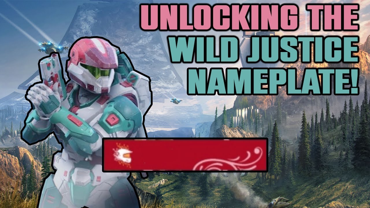 Unlocking the WILD JUSTICE Nameplate! Winter Contingency! - Halo Infinite!