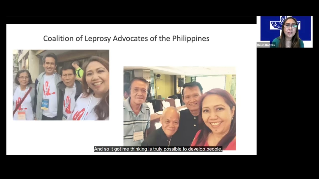 Leprosy and Stigma in the Philippines - Belen Dofitas - Spring Institute 2021, with captions