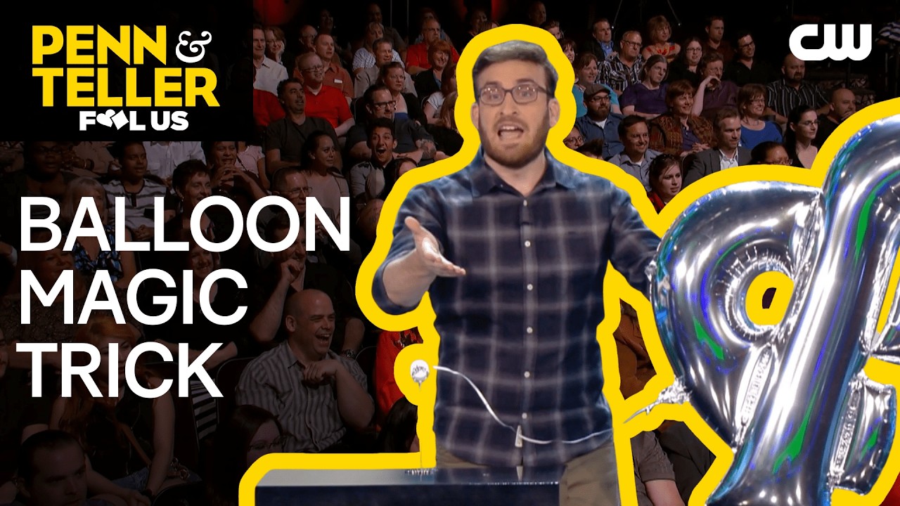 Magician Performs Balloon Magic Trick | Penn & Teller: Fool Us | The CW