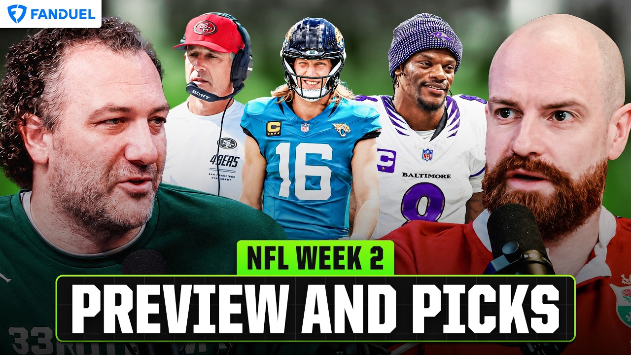 NFL Week 2 Preview & Picks: EVERY GAME!