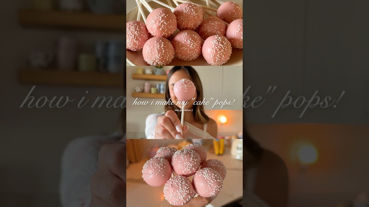 how i make my cake pops 🍰🎀💌