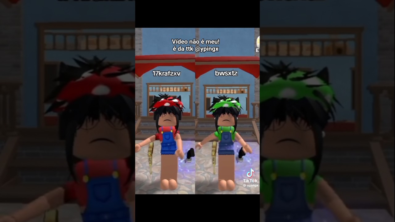 ideias de skins pra usar no MMV matching estilo Cnp | V&iacute;deo n&atilde;o &eacute; meu! #roblox #games