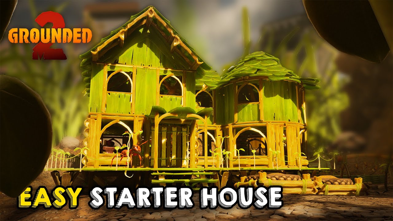 Perfect All-in-One Starter House | Building Tutorial | Grounded 2