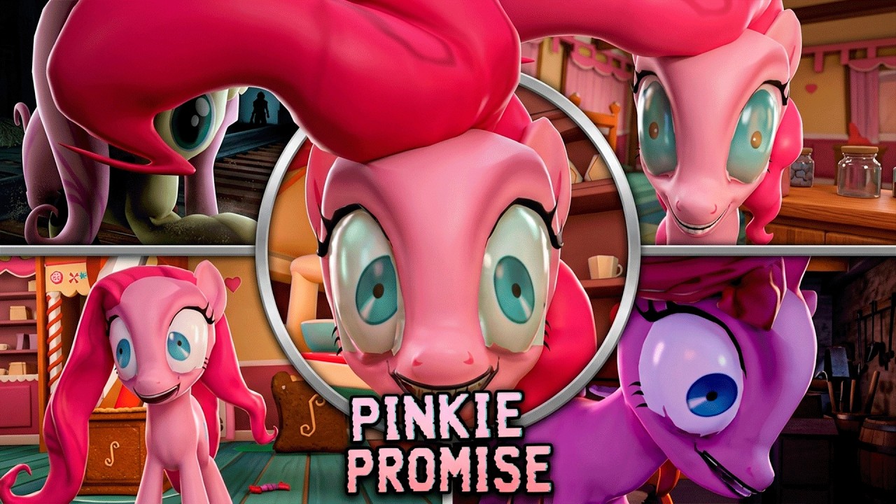 PINKIE PROMISE - All Jumpscares & Scary Moments + All Deaths (Roblox Showcase)