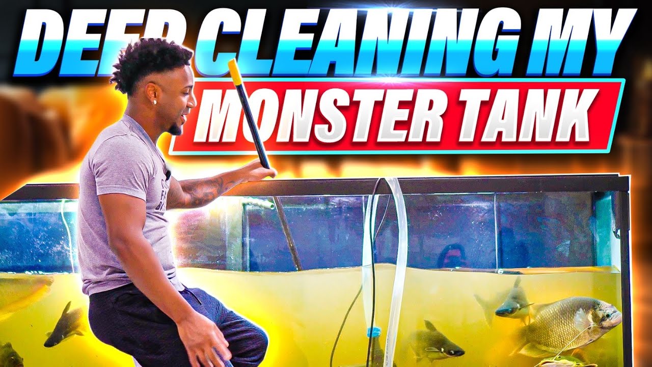 Ozzie's Monster Tank Makeover: Epic Deep Cleaning Session!