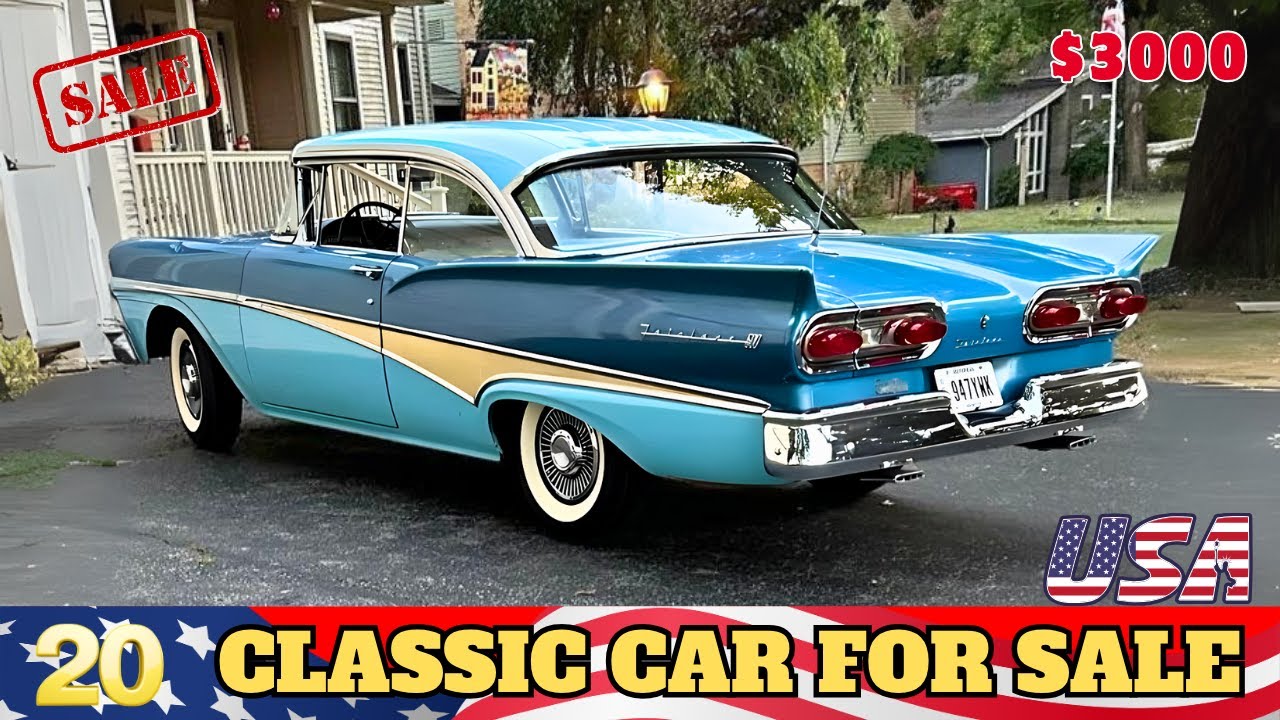 Why Classic Cars Are Suddenly SUPER AFFORDABLE Now