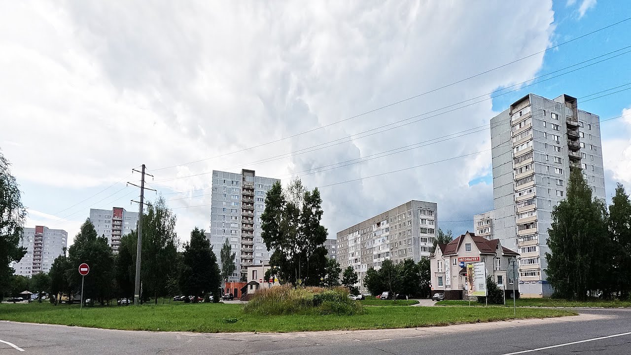Прогулка по мкрн Пионерный. Ярцево. 2024.🚲