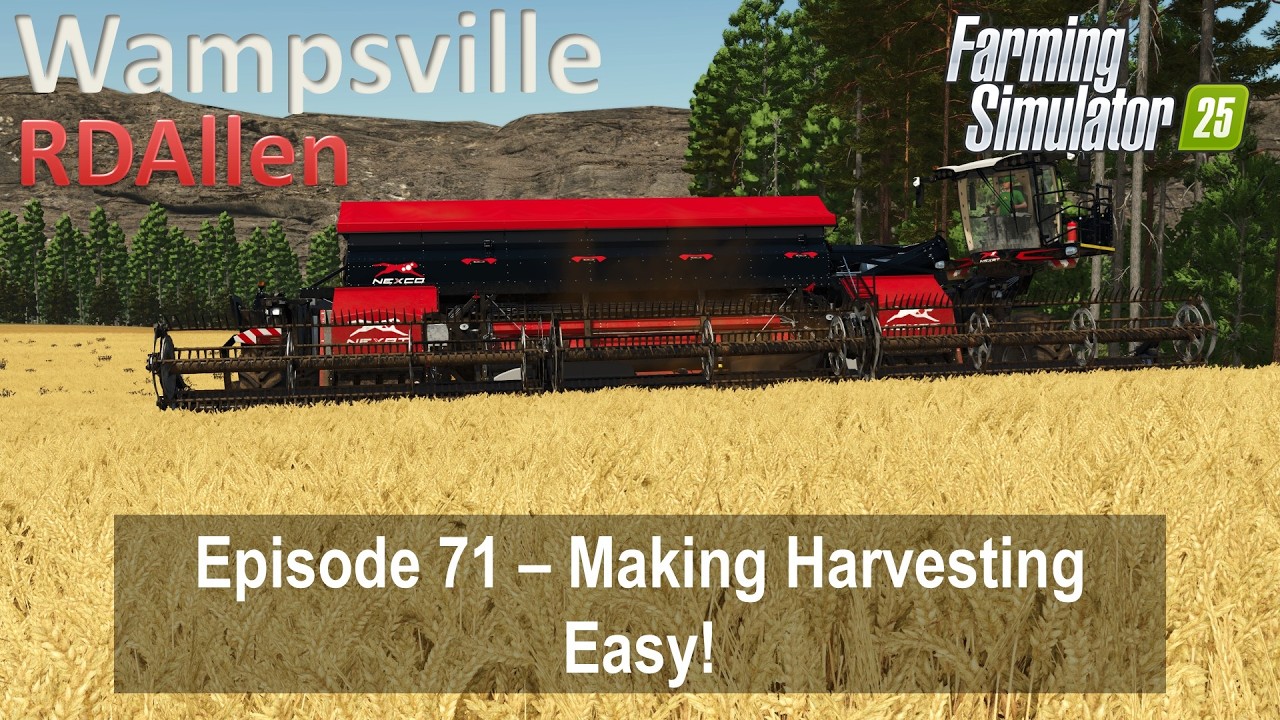 Making Harvesting Easy! | E71 Wampsville NY | Farming Simulator 25
