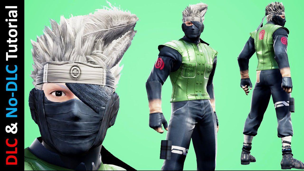 SoulCalibur VI: Kakashi (DLC & No DLC Creation Tutorial) [Naruto Shippuden]
