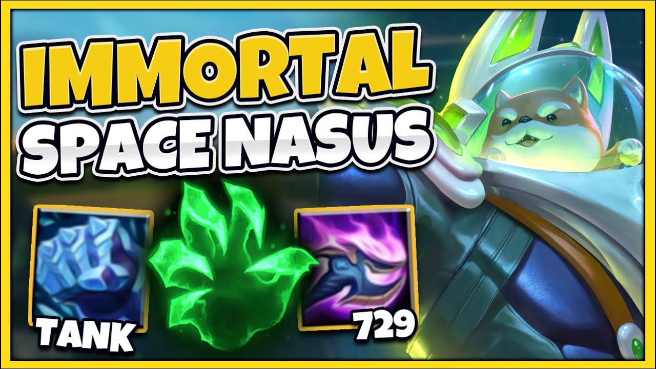 TEAM IS TRASH? NO PROBLEM FOR 1V9 GOD-MODE NASUS (NEW SKIN) - League of Legends