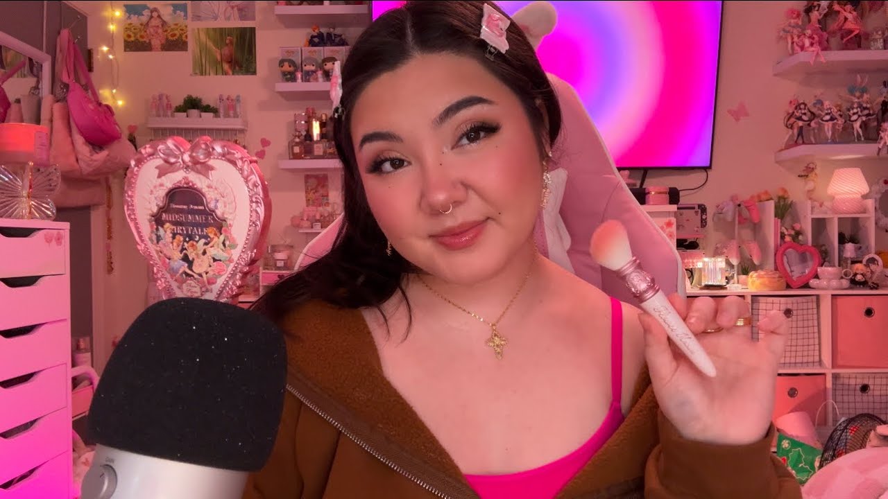 ASMR ♡ doing my &ldquo;everyday&rdquo; makeup 🫶🏻