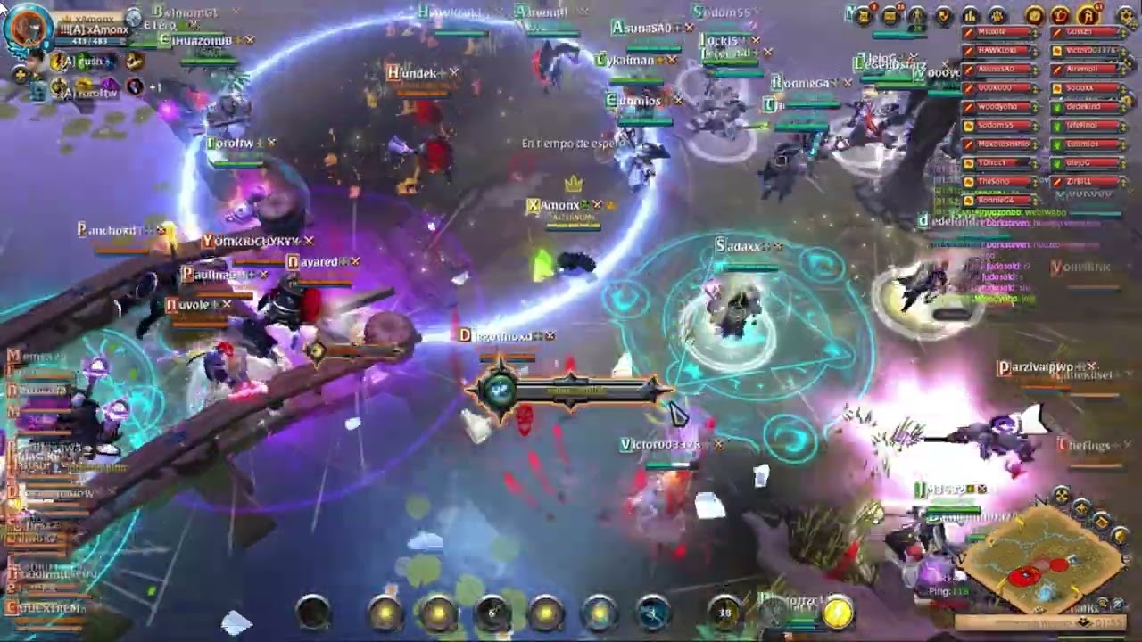 Albion Online ZvZ - Aeternums vs Darkmight/Spread Out/Outlimits