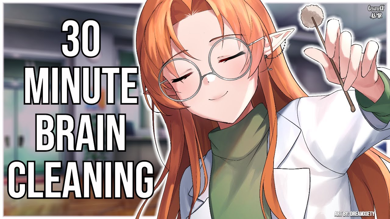 3DIO ASMR | 30 Minutes Brain Scrub Clinic 🏥| Twitch VOD