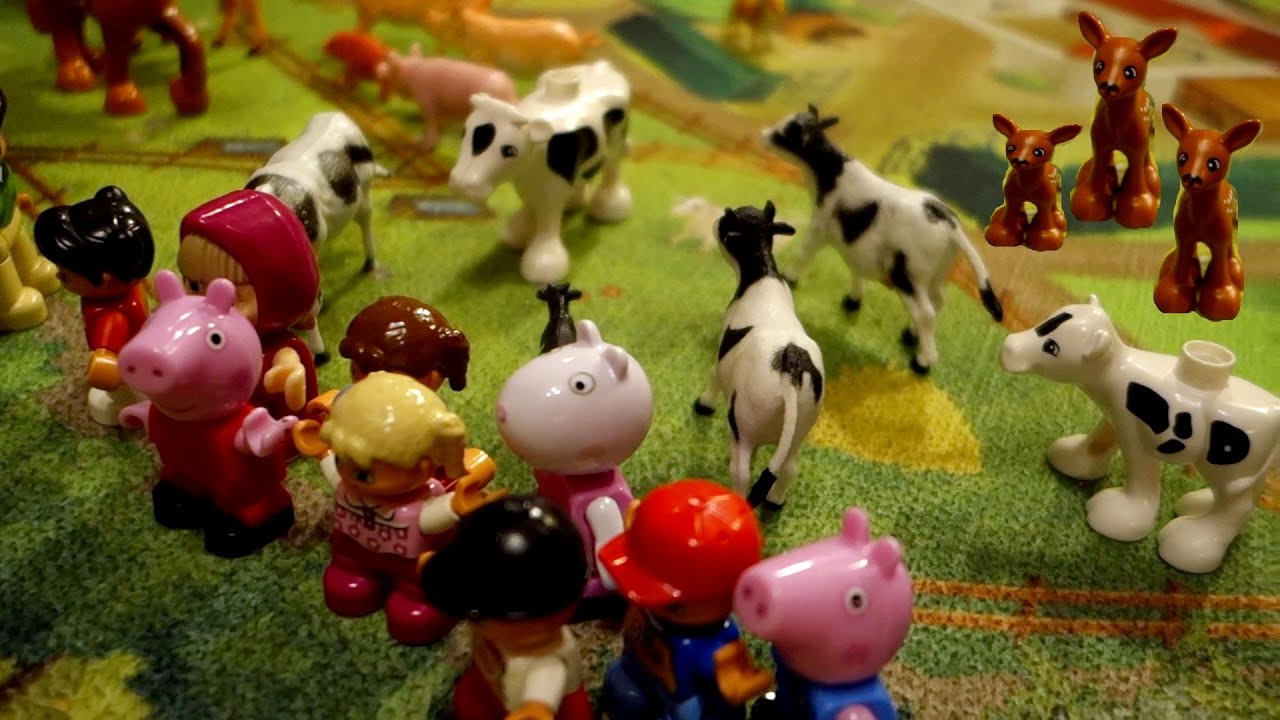 Prasátko Peppa, výlet za zvířátky, Peppa Pig