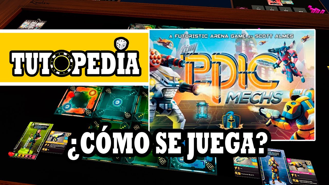PEQUEÑOS GRANDES MECHS (TINY EPIC MECHS) Juego de Mesa ➤ Cómo se juega