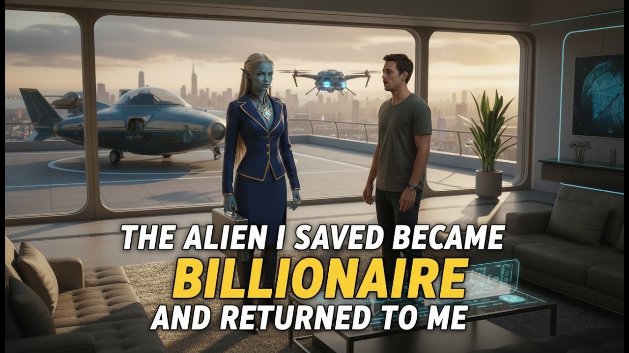 The Alien I Saved Became a Billionaire and Returned to Me