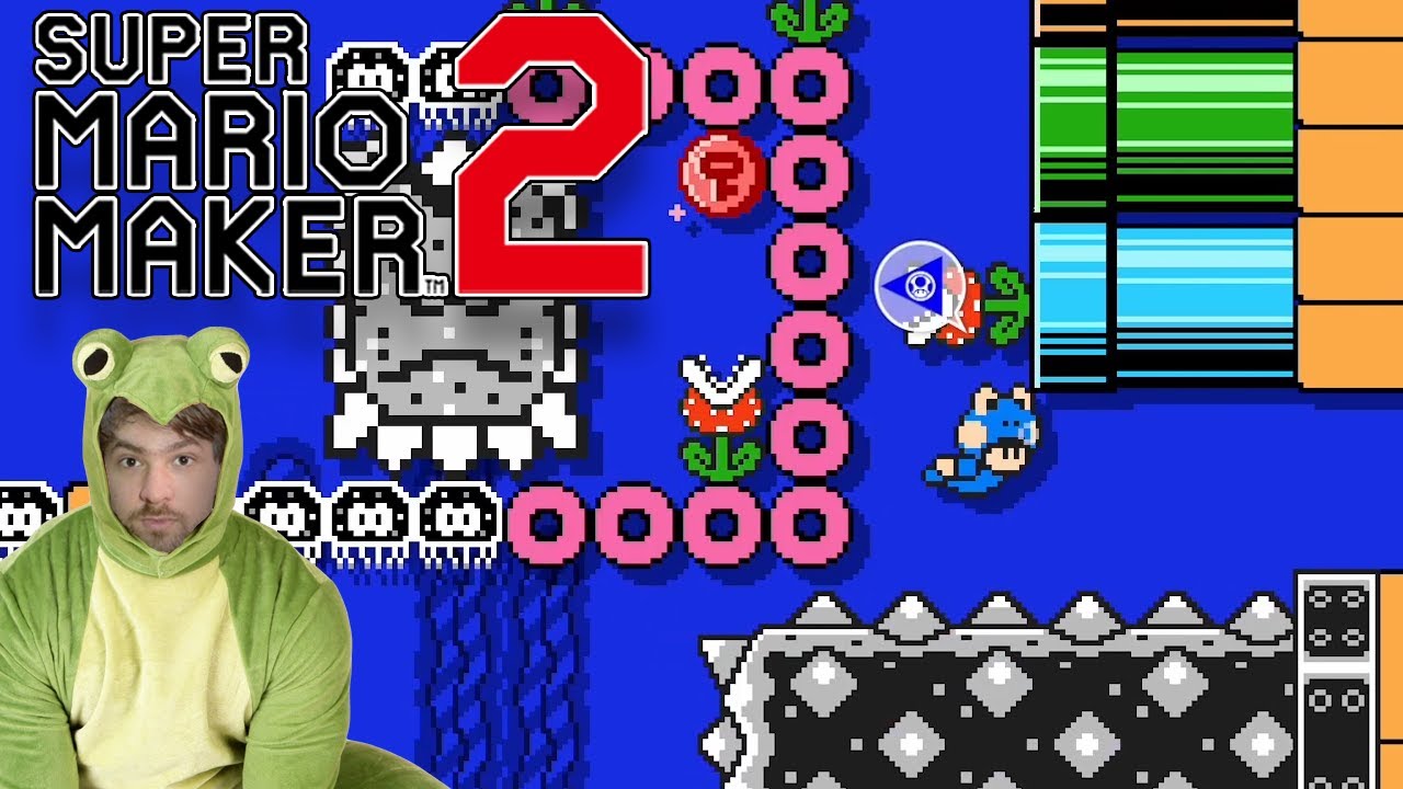 A GOOD Frog Suit Level! - Super Ryu World 1 / Mario Maker Super Worlds 1