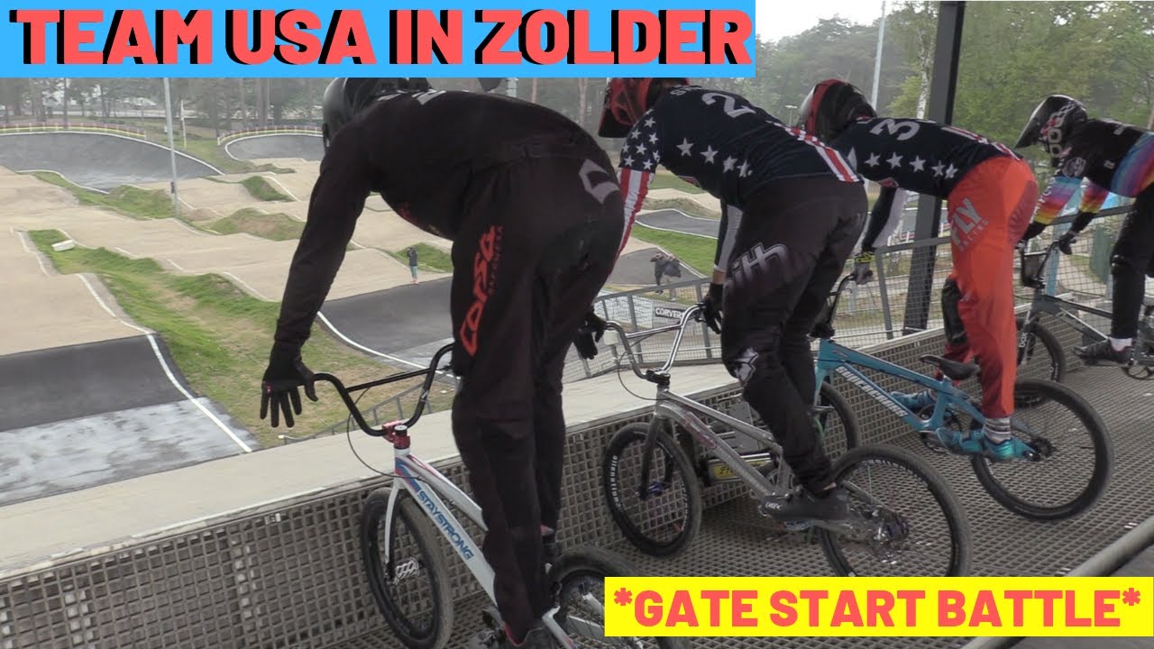 TEAM USA IN ZOLDER | Felicia Stancil VS Dani George gate contest