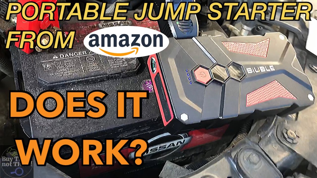 Do Portable Rechargeable Car Jump Start Batteries From Amazon Really Work? BIUBLE 12800 mAh 12V USB
