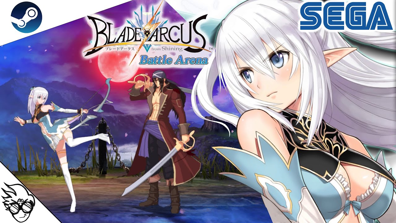 Blade Arcus from Shining: Battle Arena (PC/Steam) - Altina Mel Sylphis [Playthrough/LongPlay]- Sega