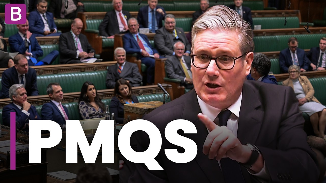 WATCH LIVE: Keir Starmer grilled at PMQs after VIOLENT CLASHES in Belfast