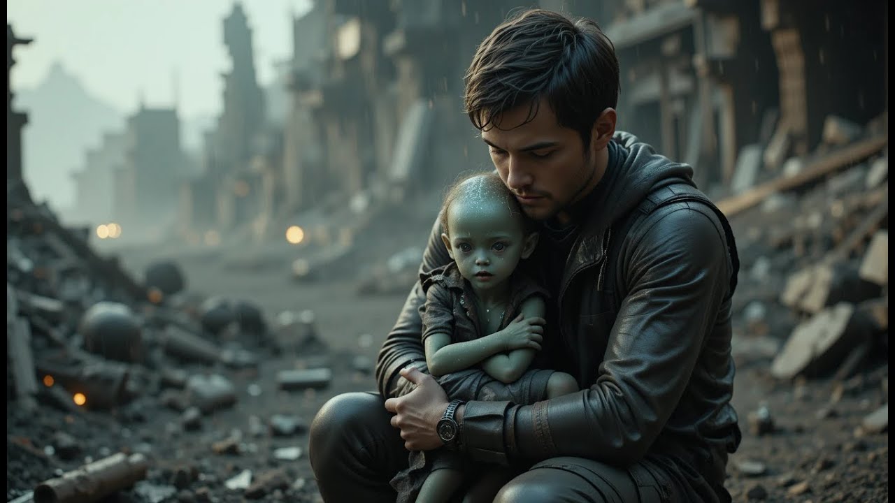 They Left the Little Alien Girl to Die in a Human’s Arms—But He Chose to Save Her | HFY Sci-Fi Story