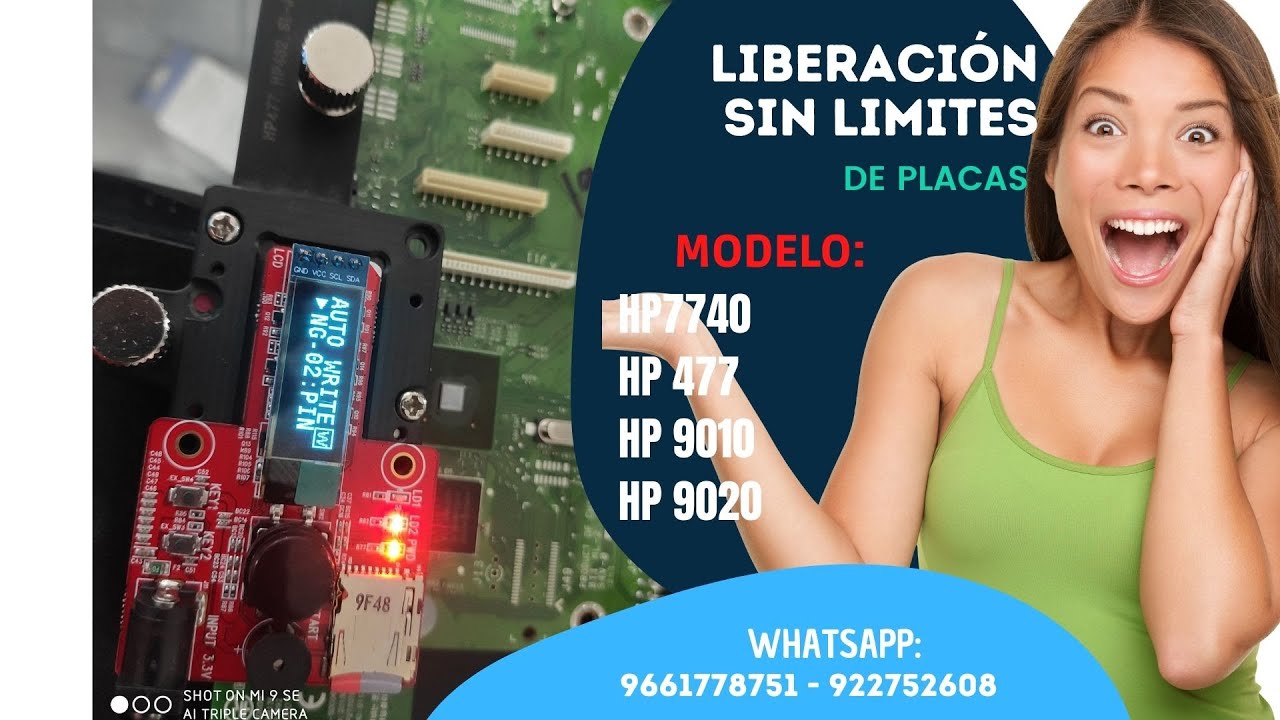 SOLUCION DE LIBERACION PARA HP 8210 HP 8710 HP 7740 HP 477 HP 452 Y SIMILARES