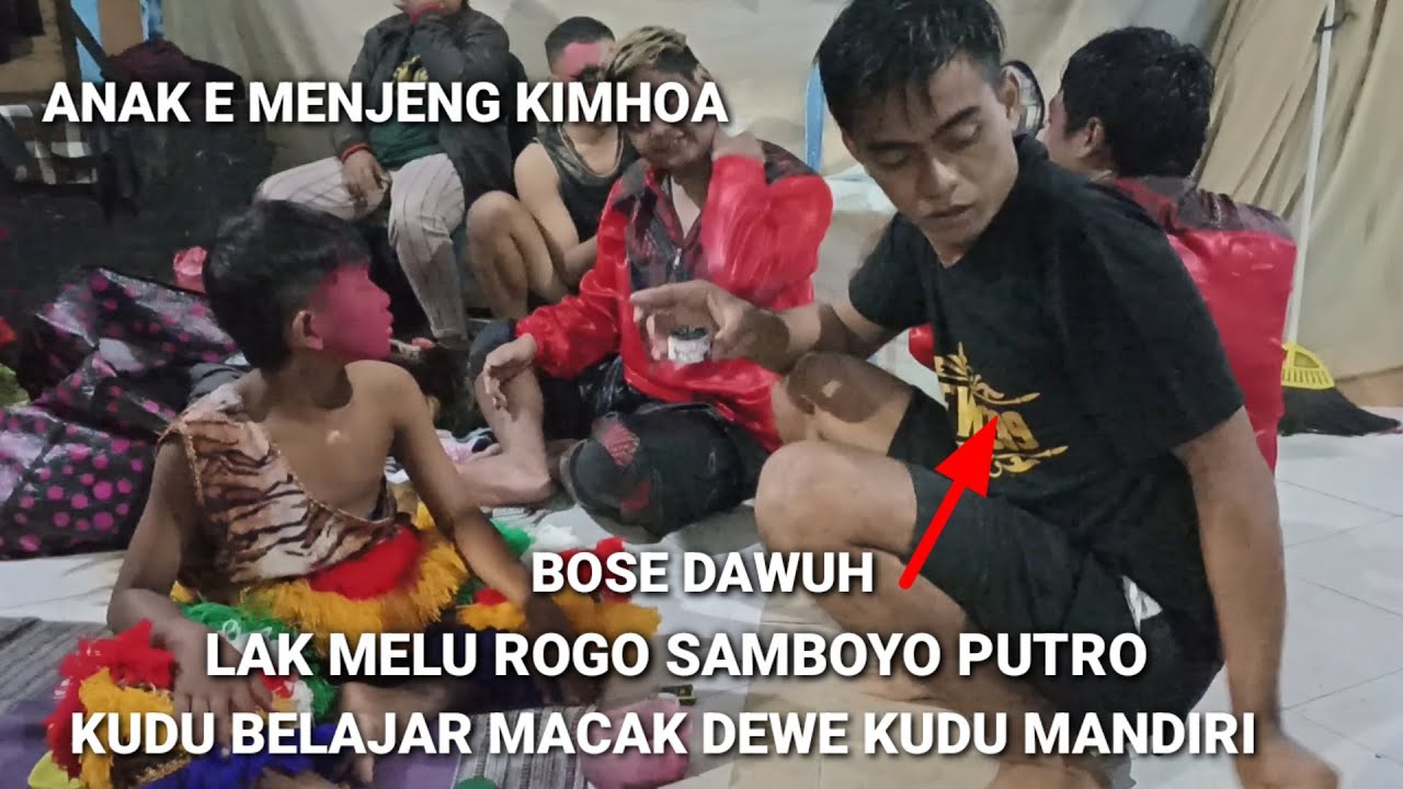 MAS JOKO MEMBERIKAN ARAHAN KE TITO PUTRA MAS MENJENG SUPAYA BELAJAR MANDIRI❗JARANAN ROGO SAMBOYO