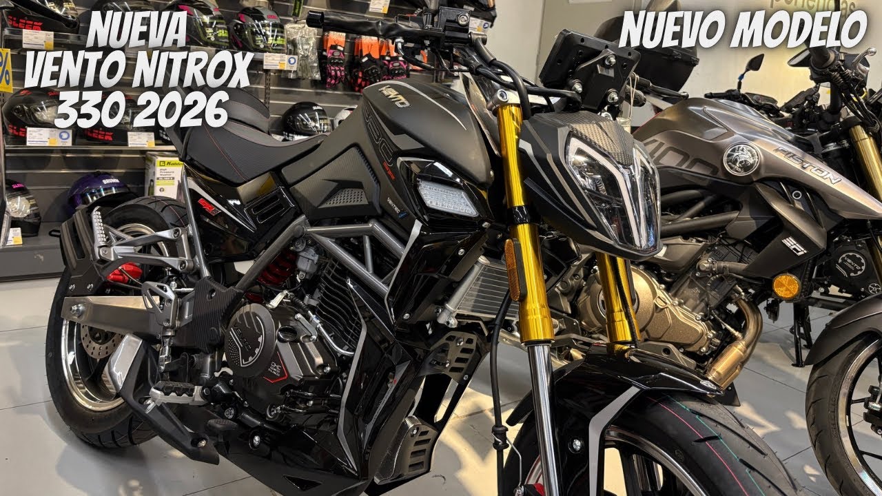 Nueva Vento Nitrox 330 2026🤯 // Nuevos Cambios Modelo🔥 // Vale la Pena Comprarla😬
