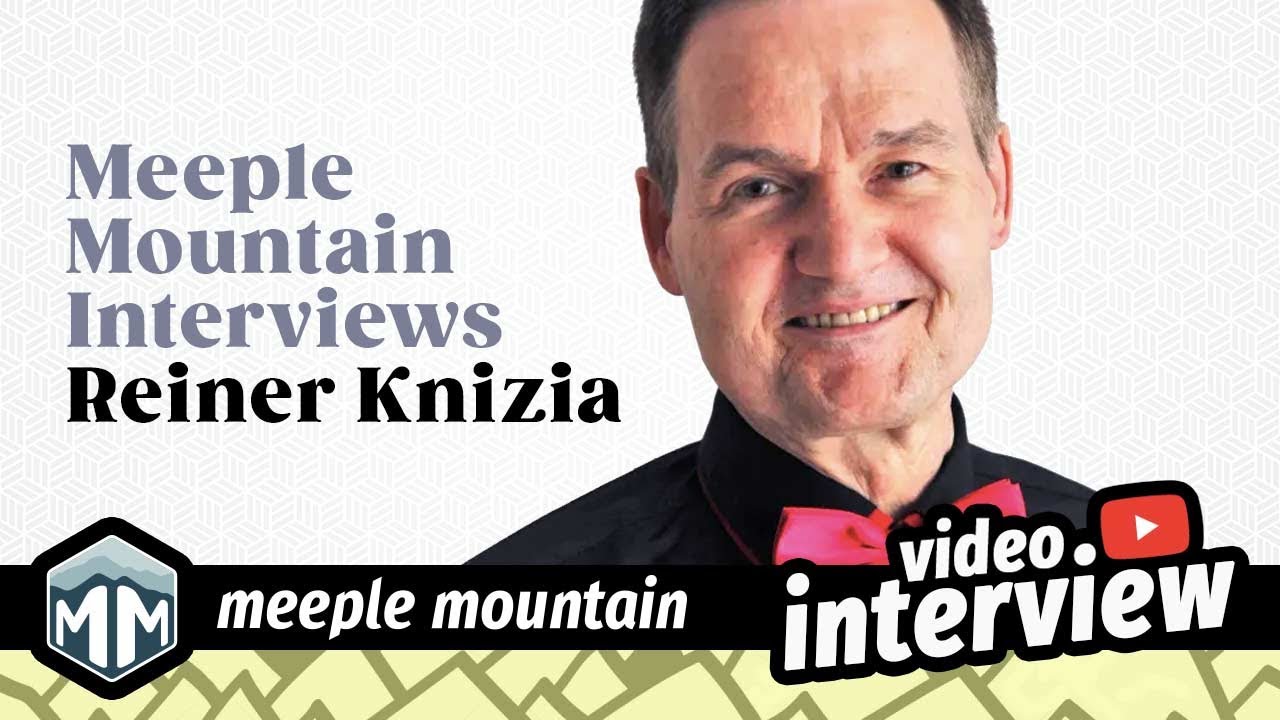 Компания Meeple Mountain берет интервью у доктора Райнера Книции.