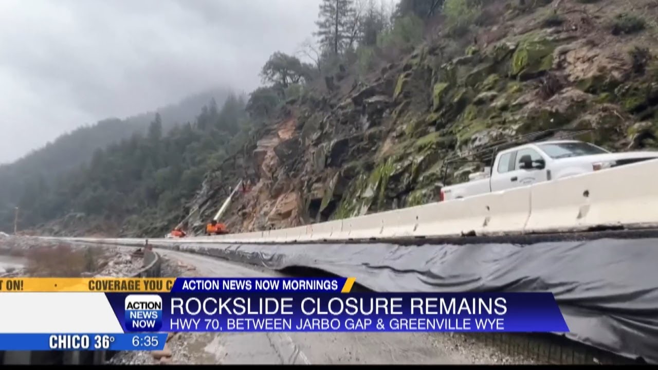 Highway 70 remains closed after last week's rockslide