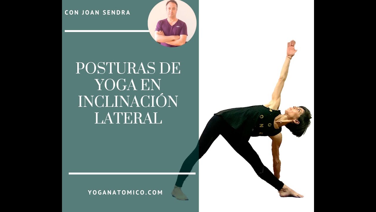 Posturas de yoga en inclinación lateral