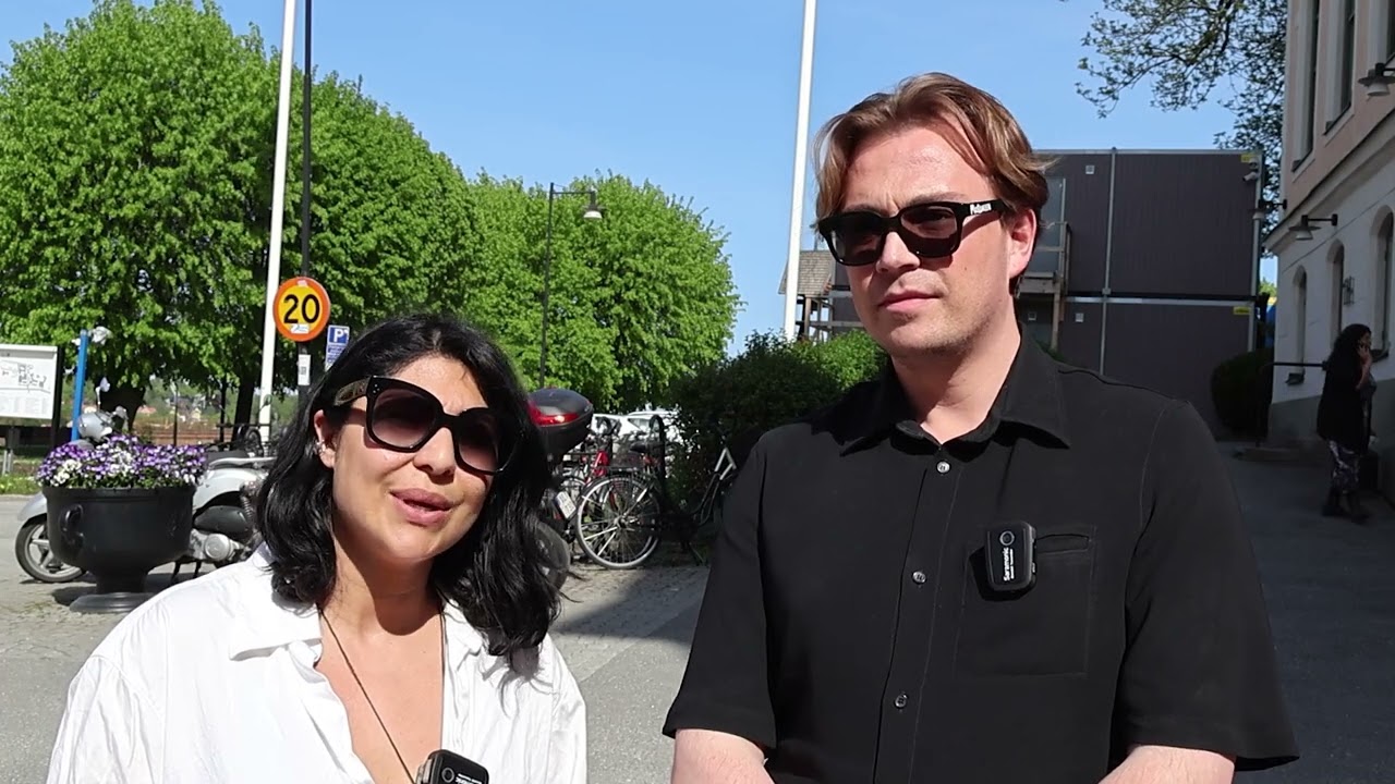 Bahar Pars och Henrik Johansson fr&aring;n ledarskapsprogrammet.