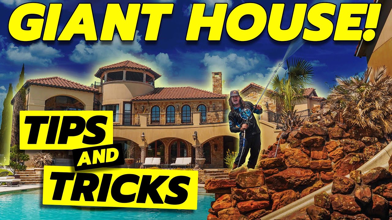 How to Wash a GIANT House! | Tips and Tricks