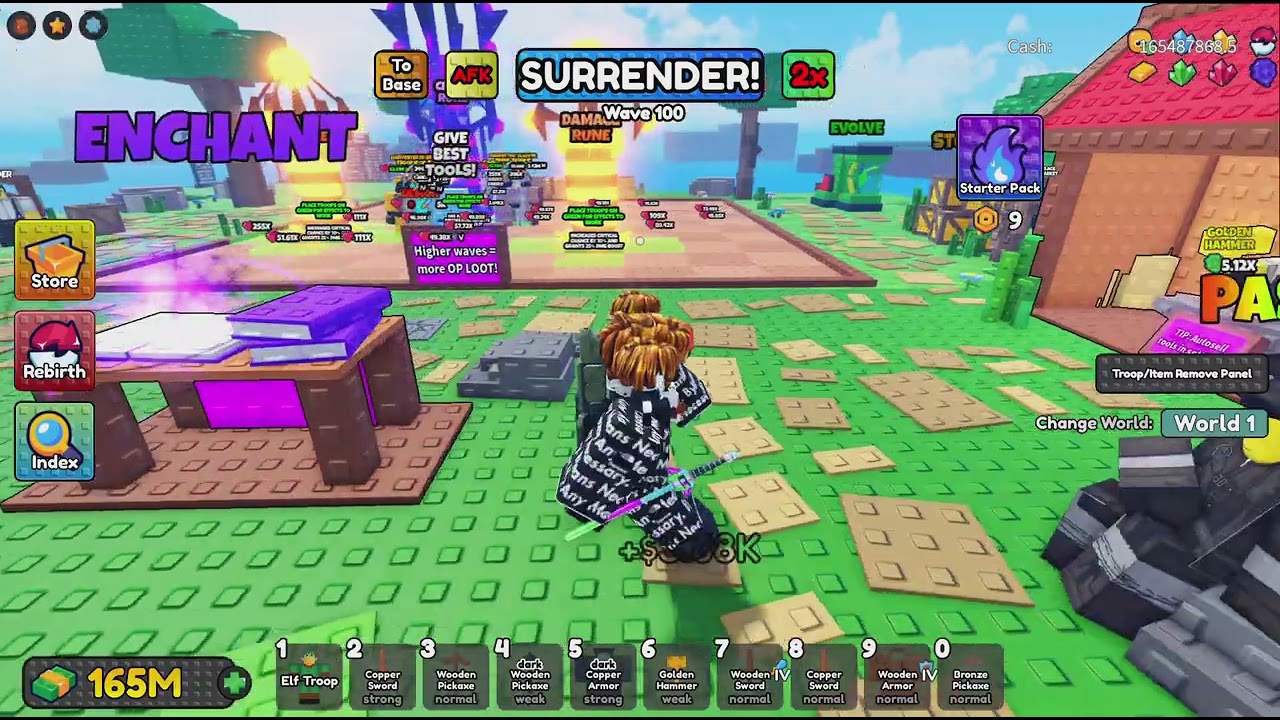 Train ur troops gameplay