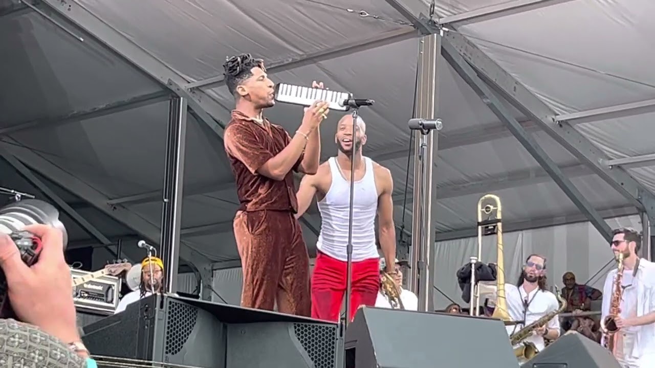 Trombone Shorty - Sunny Side of the Street with Jon Batiste live @ Jazz Fest 5-7-23