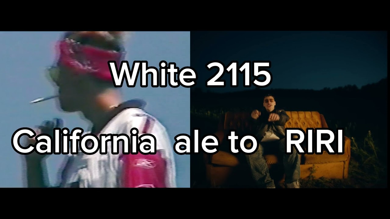 White 2115 California ale to RIRI