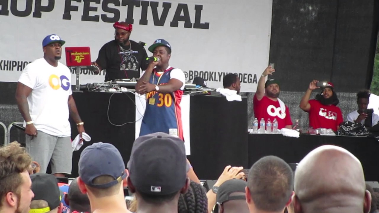The Lox at Brooklyn Hip Hop Festival 2017