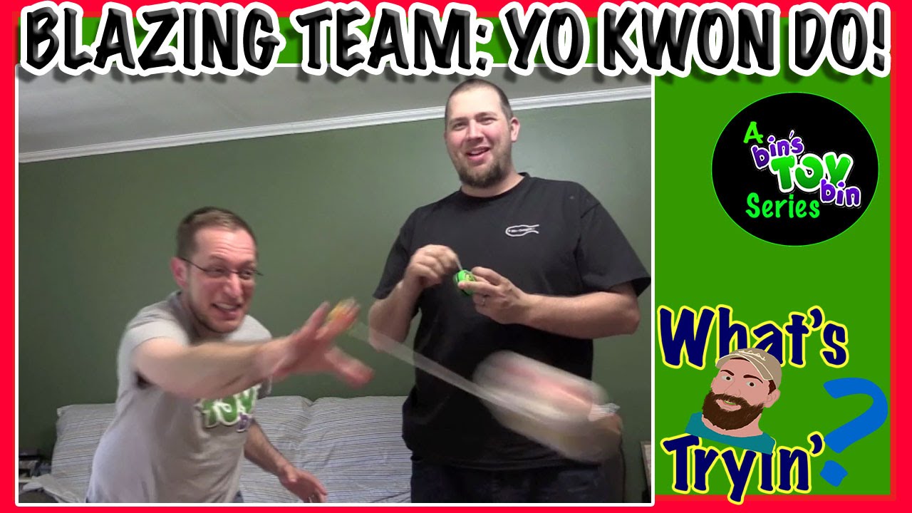 YO YO PRACTICE! | Blazing Team - Yo Kwon Do | What's Ryan Tryin | Bin's Toy Bin